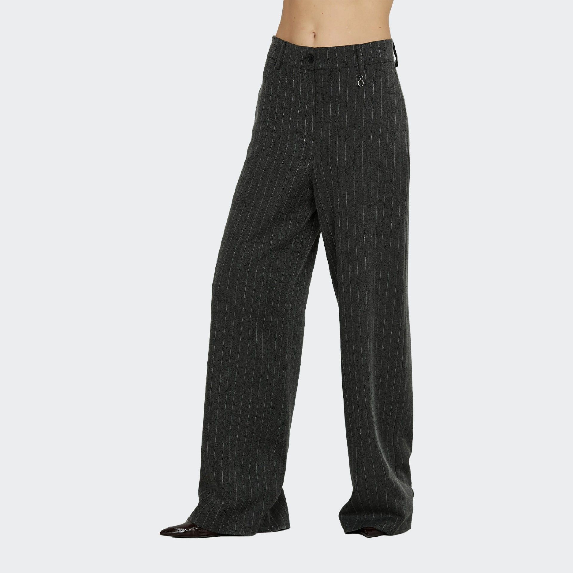 Calças Palazzo de cintura subida Relish PREZIOSAM