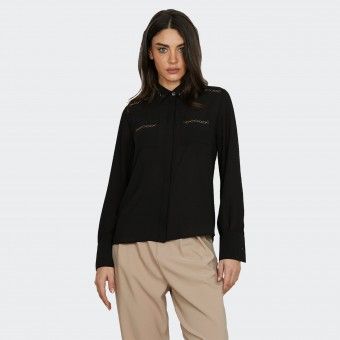 Relish Veraderos camisa con detalle de ojales