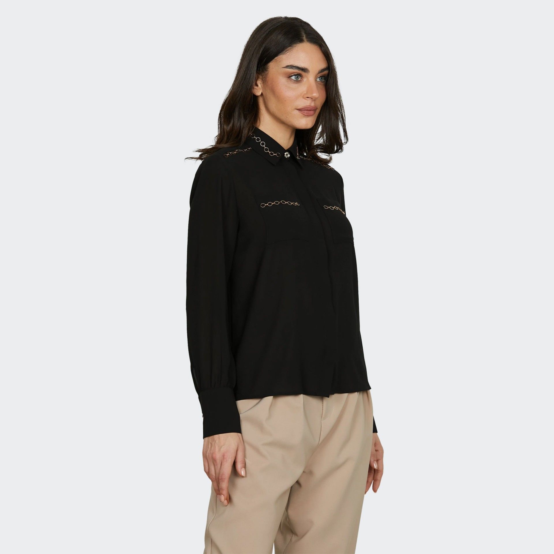 Chemise à détails d'œillets Relish Veraderos