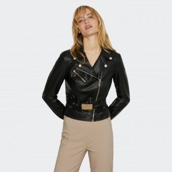 Veste de motard en cuir Relish