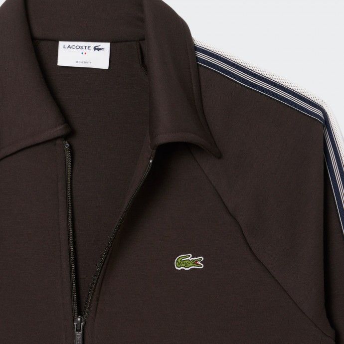 Chaqueta de fabricación francesa con cremallera Lacoste