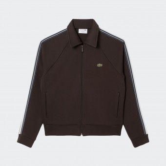 French-made jacket with Lacoste zipper