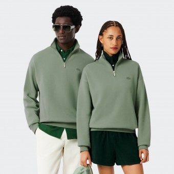 Lacoste zip-up sweater