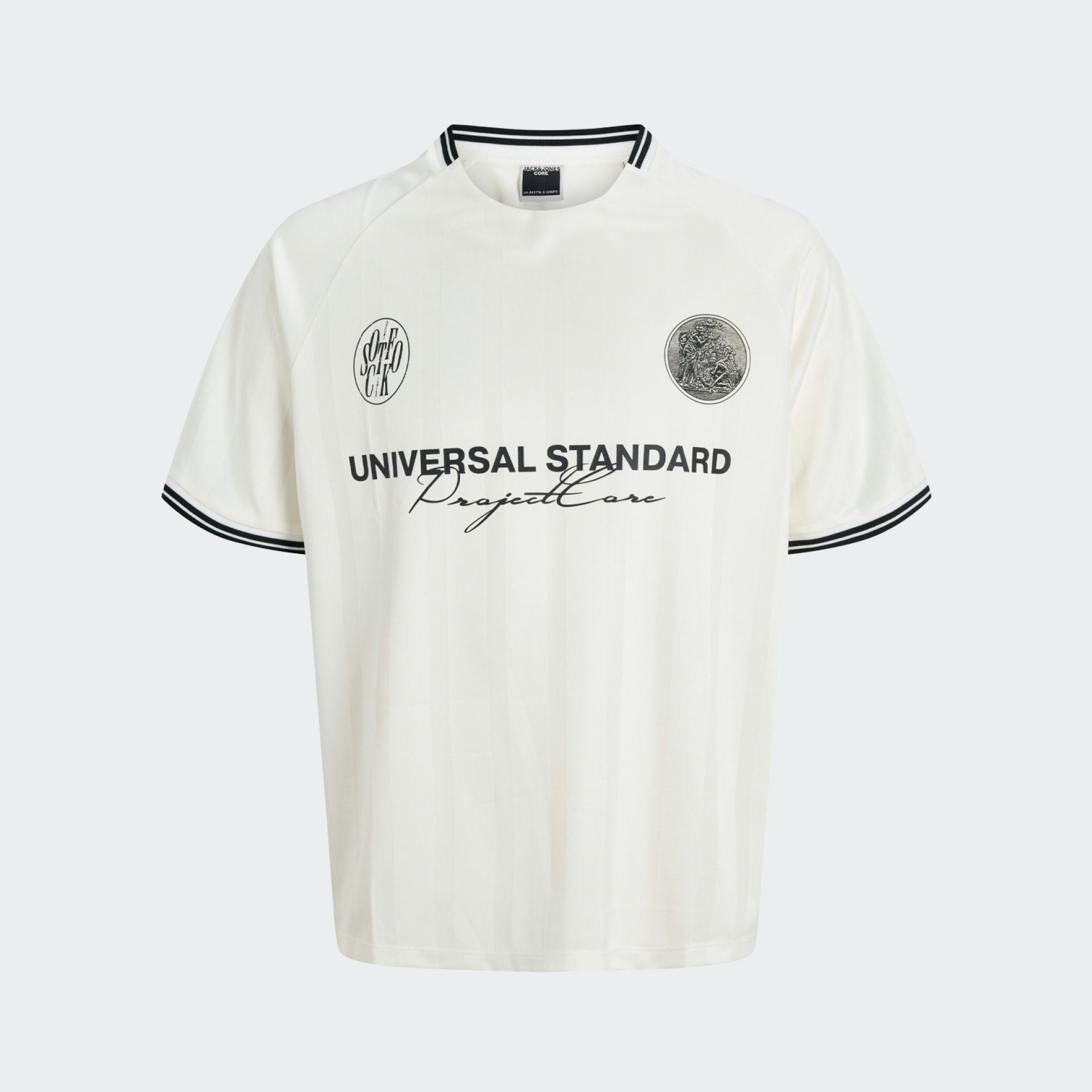 T-shirt de futebol retro Jack & Jones JCOCOVER