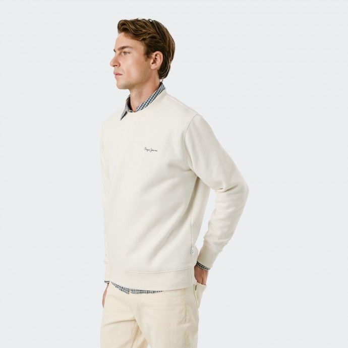 Sudadera Pepe Jeans Off-white de corte regular