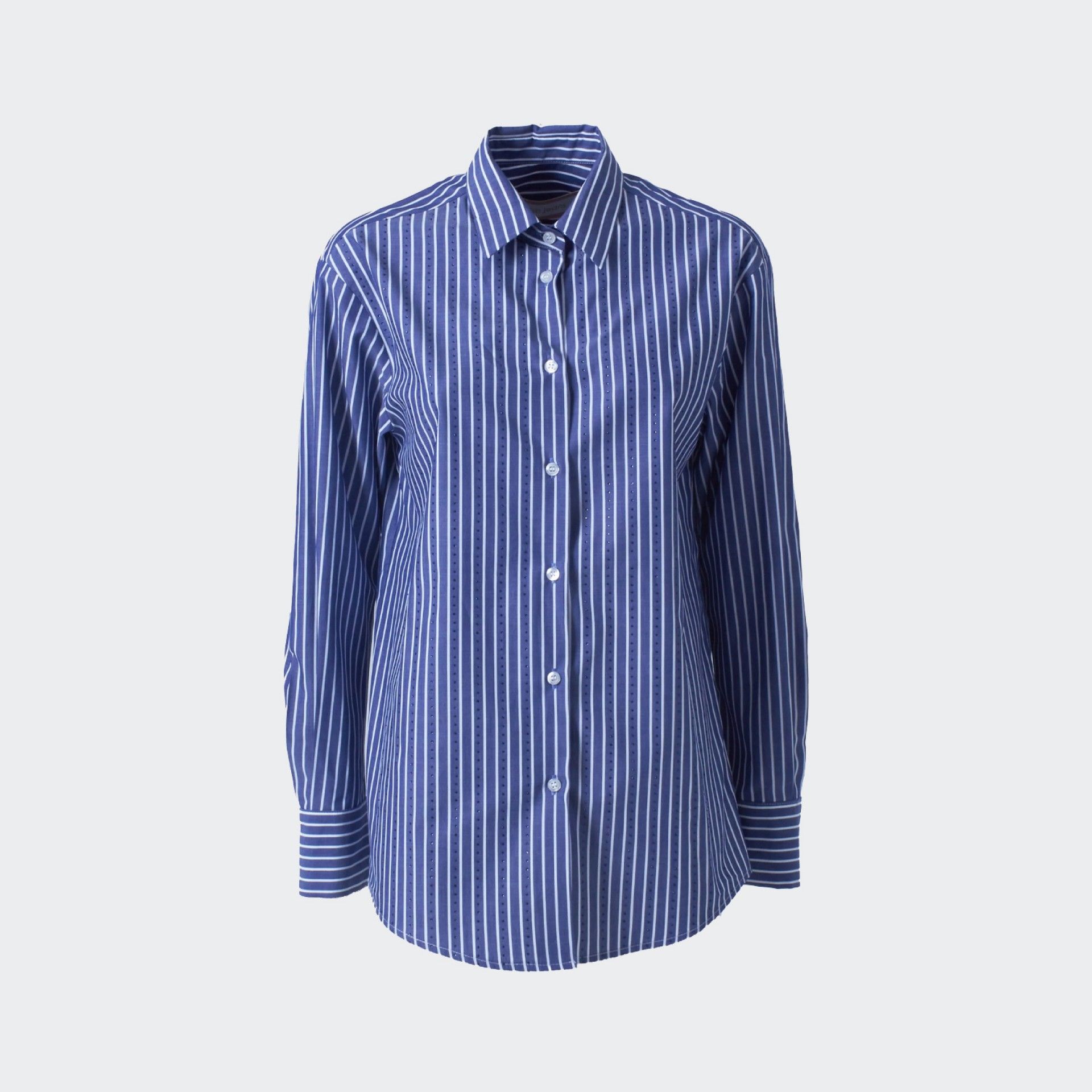 Relish Asterias Striped Sequin Pocket Shirt