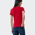 T-shirt slim fit de malha de algodo Fracomina