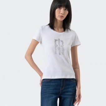 Camiseta de punto de algodn Fracomina de corte ajustado