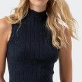 Top de Malha com strass Fracomina