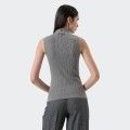 Top de malla con diamantes de imitacin Fracomina