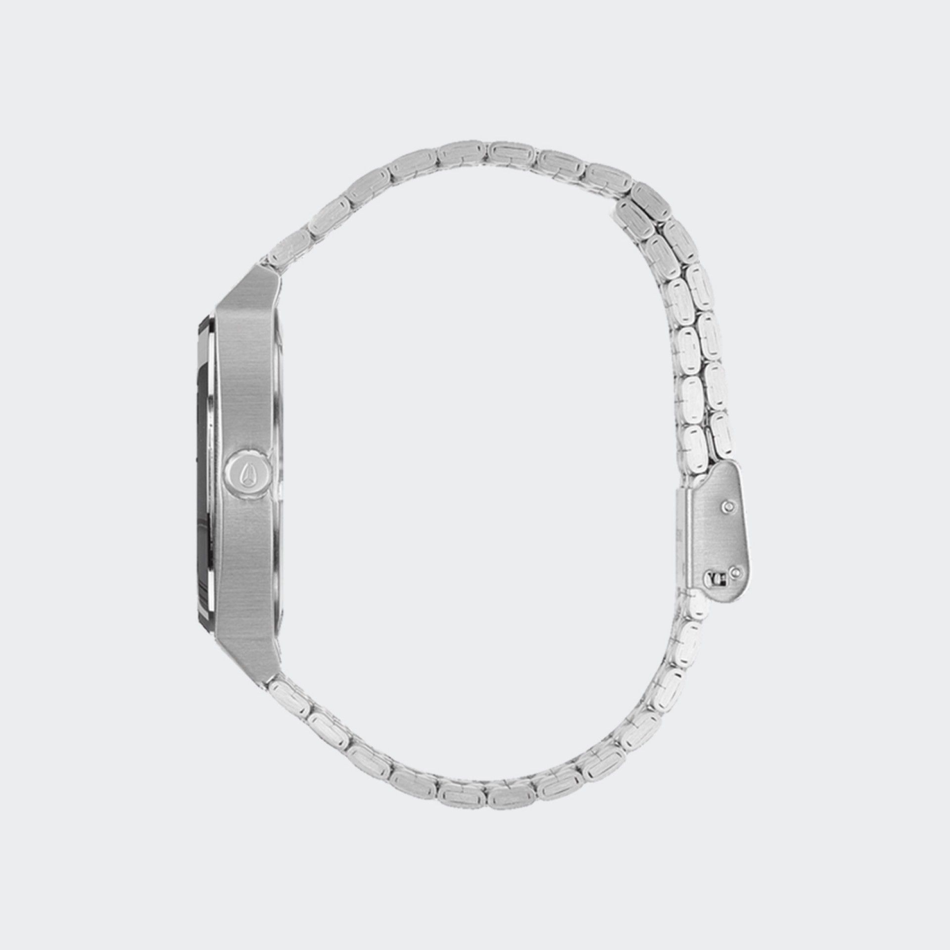 Nixon Time Teller Silver/Coral Watch