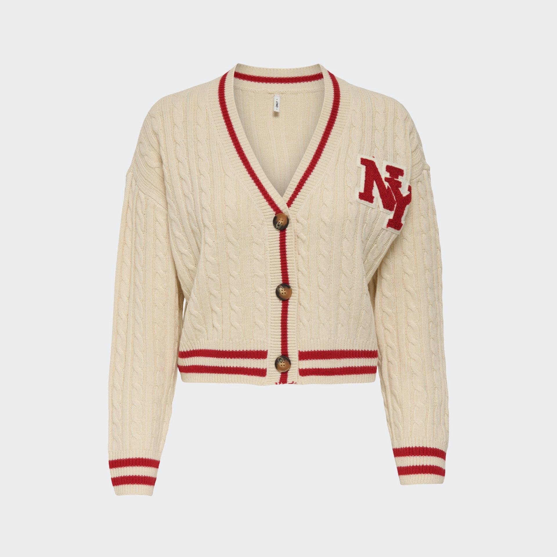 este tricotée avec boutons uniquement ONLTHALE