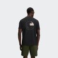 Regular fit cotton t-shirt with Boss print
