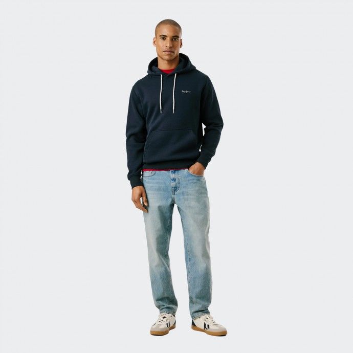 Hoodie com capuz e logo Pepe Jeans