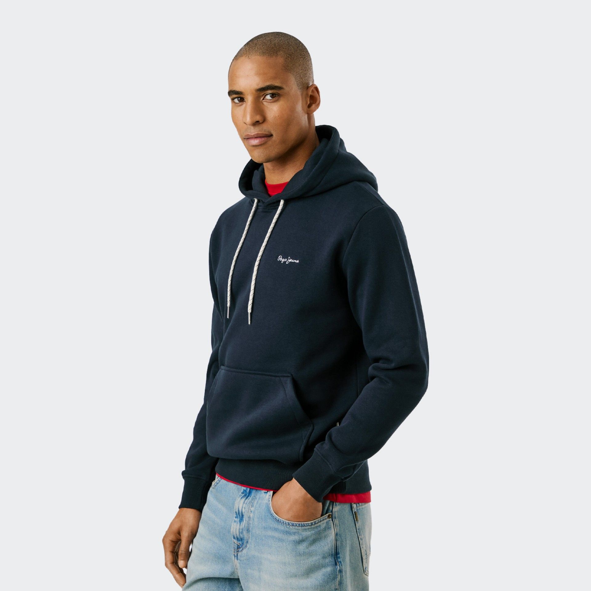 Hoodie com capuz e logo Pepe Jeans