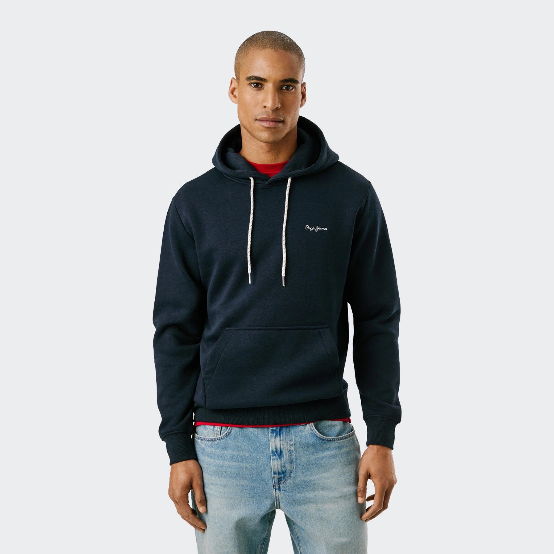 Hoodie com capuz e logo Pepe Jeans