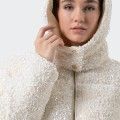 Veste matelasse en tissu Fracomina