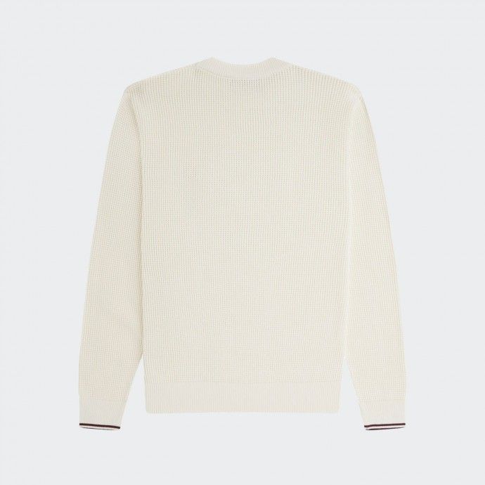 Fred Perry waffle sweater