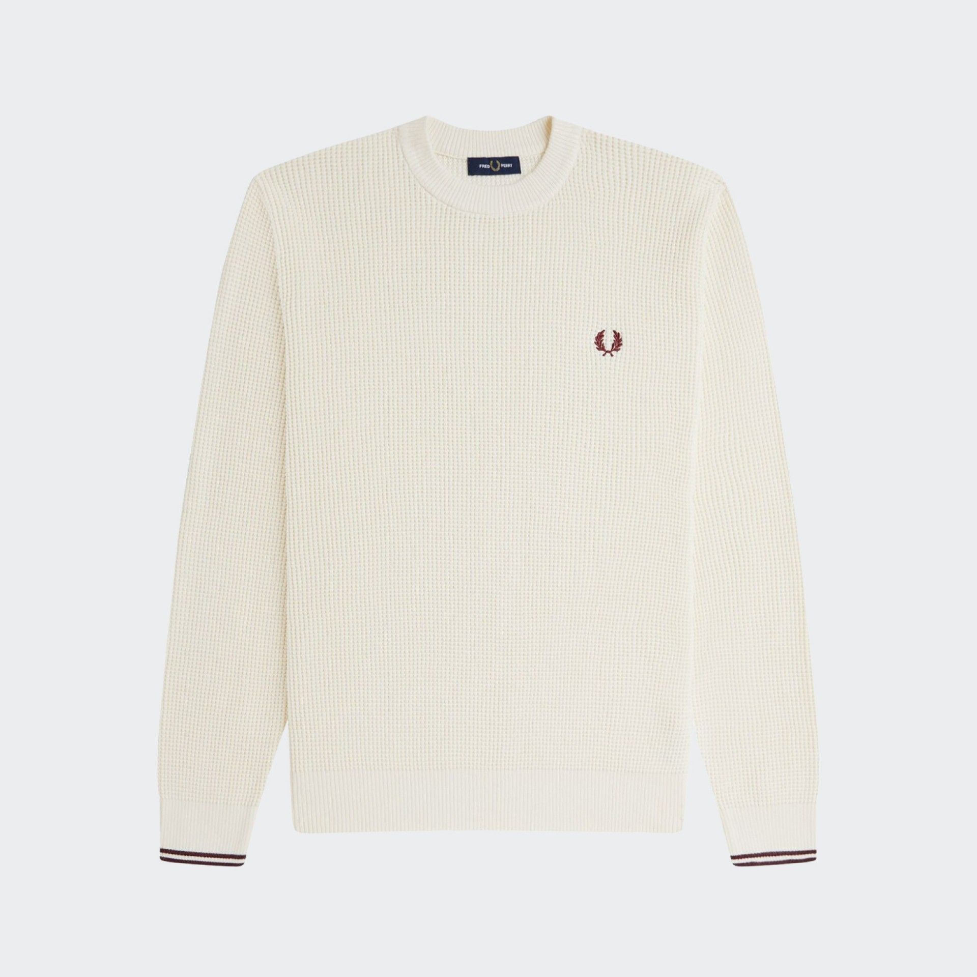 Pull gaufré Fred Perry