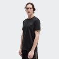 Fred Perry Twin Tipped T-Shirt in Black and Shaded Stone