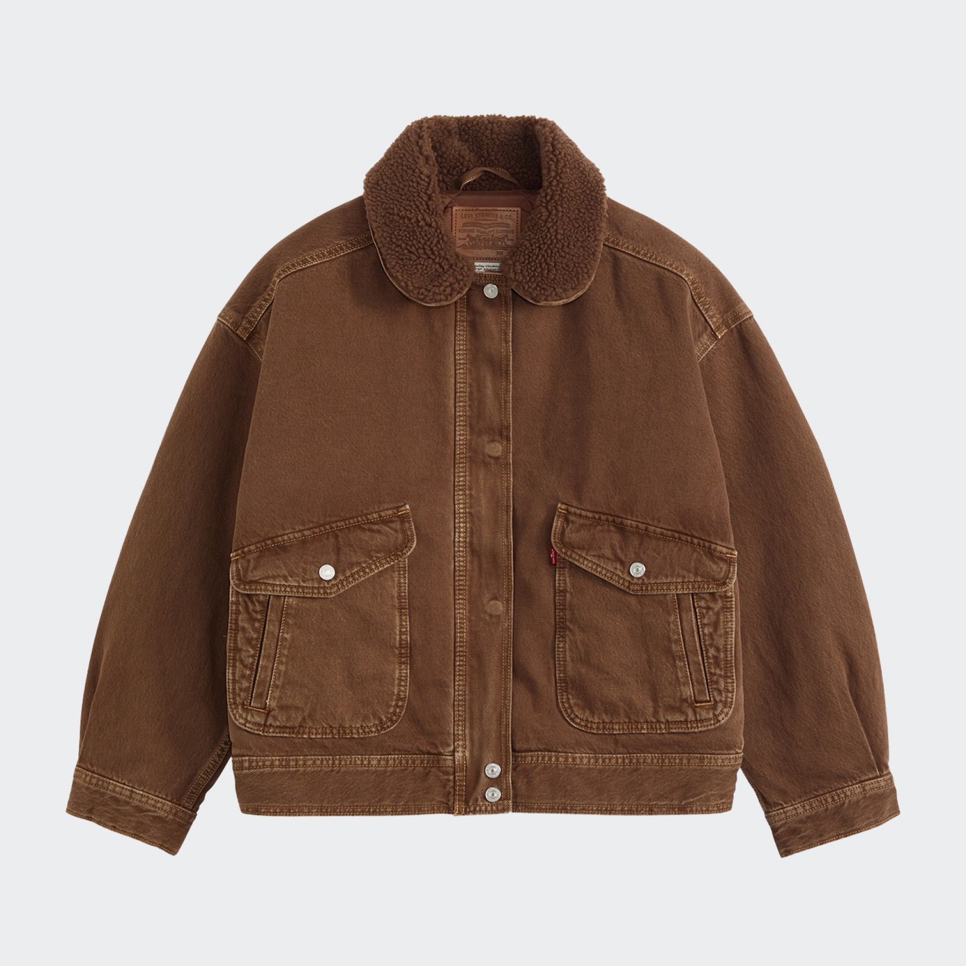 Chaqueta bomber vaquera de corte holgado de Levi's