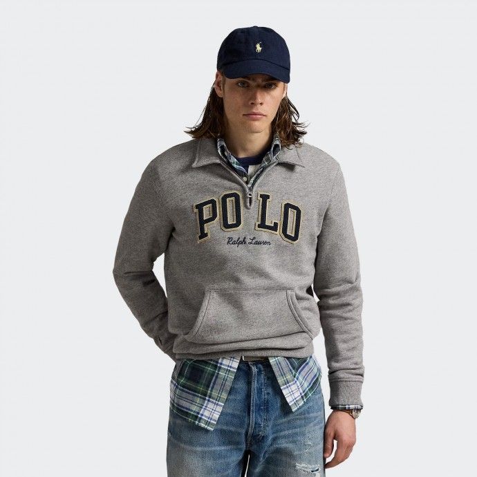 Pull en laine zipp Ralph Lauren