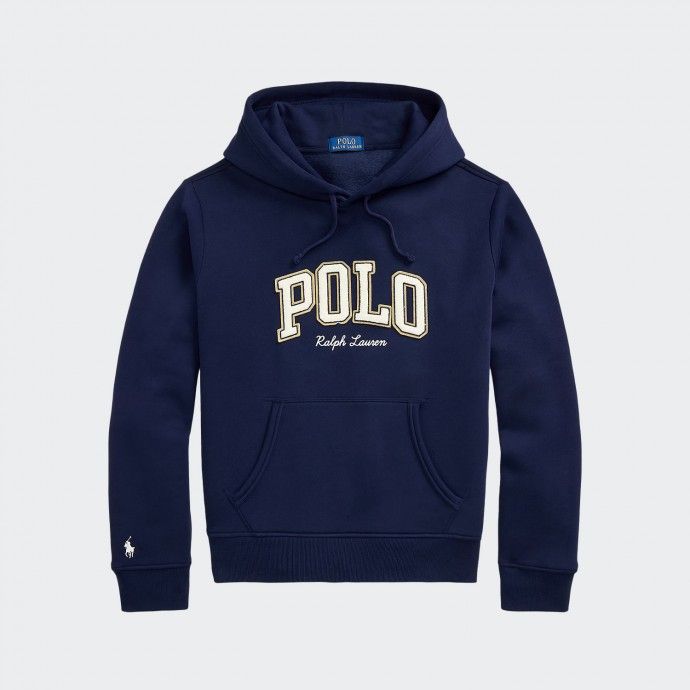 Ralph Lauren logo fleece knit sweatshirt