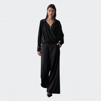 Pantalones acampanados de pierna ancha BSB