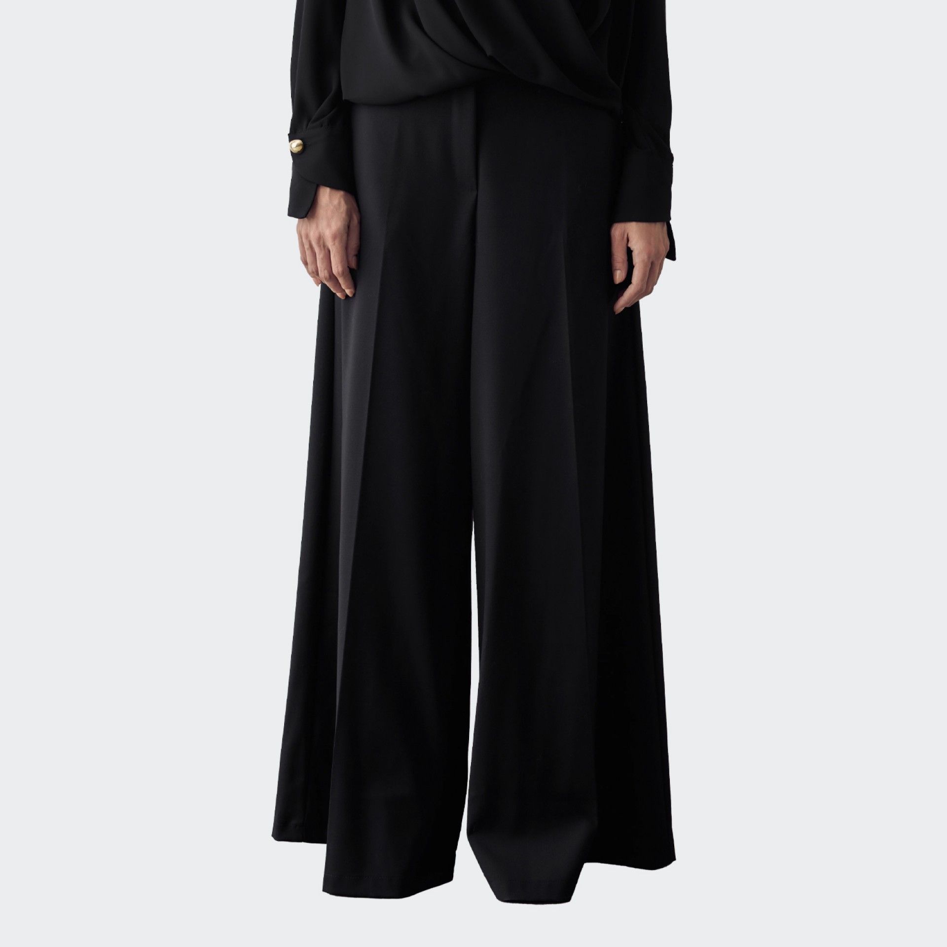 Pantalones acampanados de pierna ancha BSB