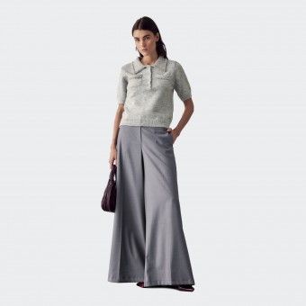 Pantalones acampanados de corte ancho BSB