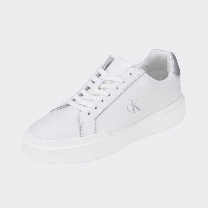 Baskets à plateforme avec logo Calvin Klein