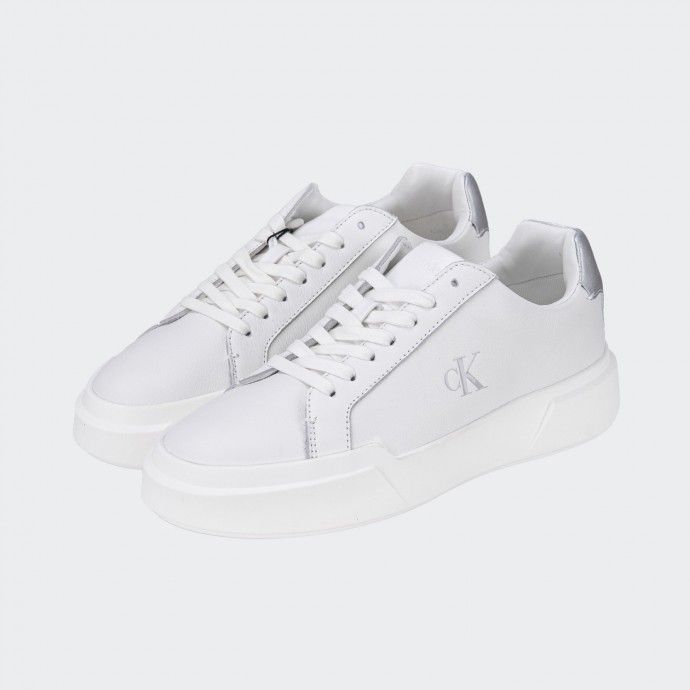 Baskets à plateforme avec logo Calvin Klein
