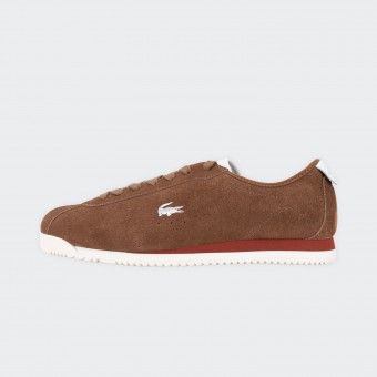 Baskets basses en daim Lacoste Club