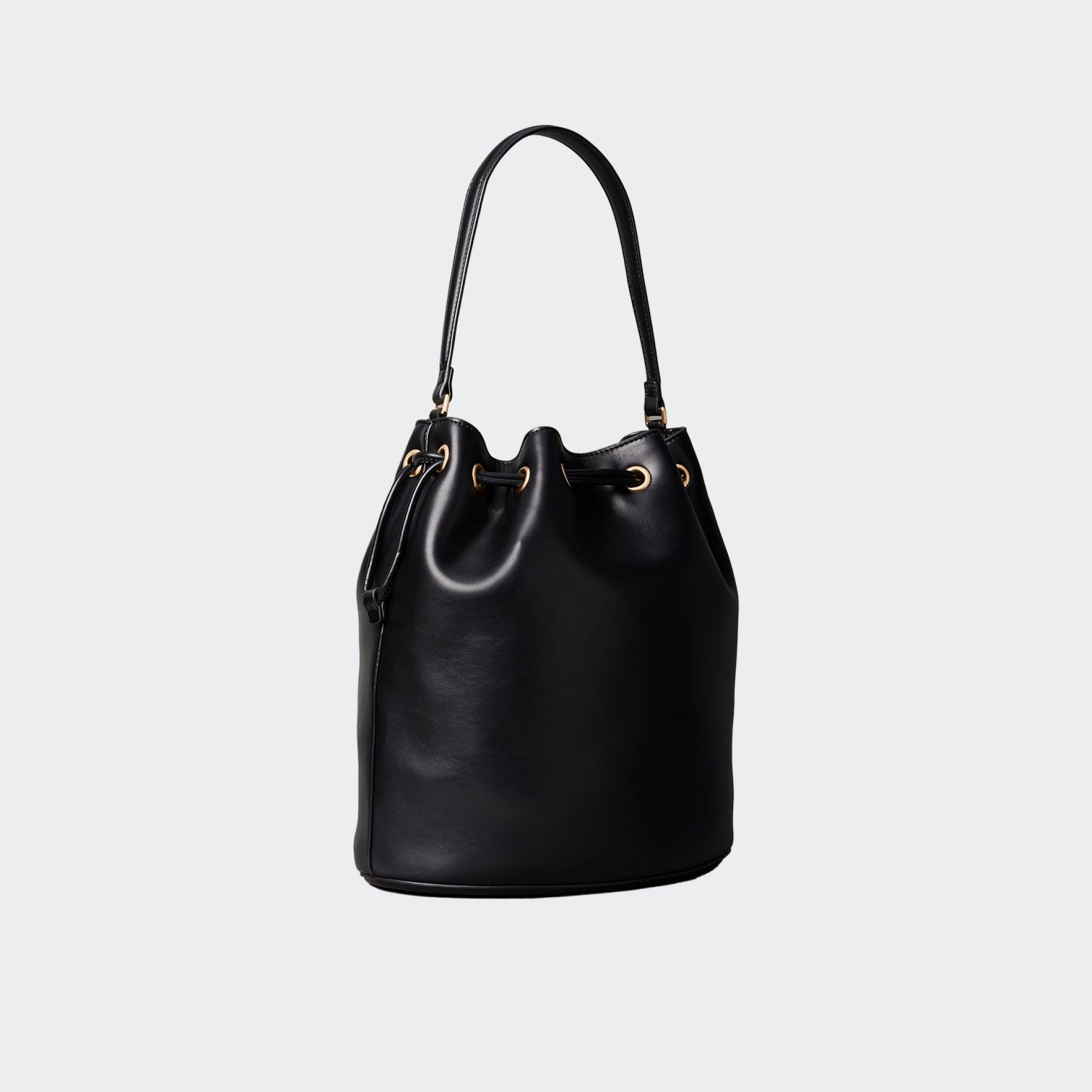 Calvin Klein Embossed Logo Bucket Bag