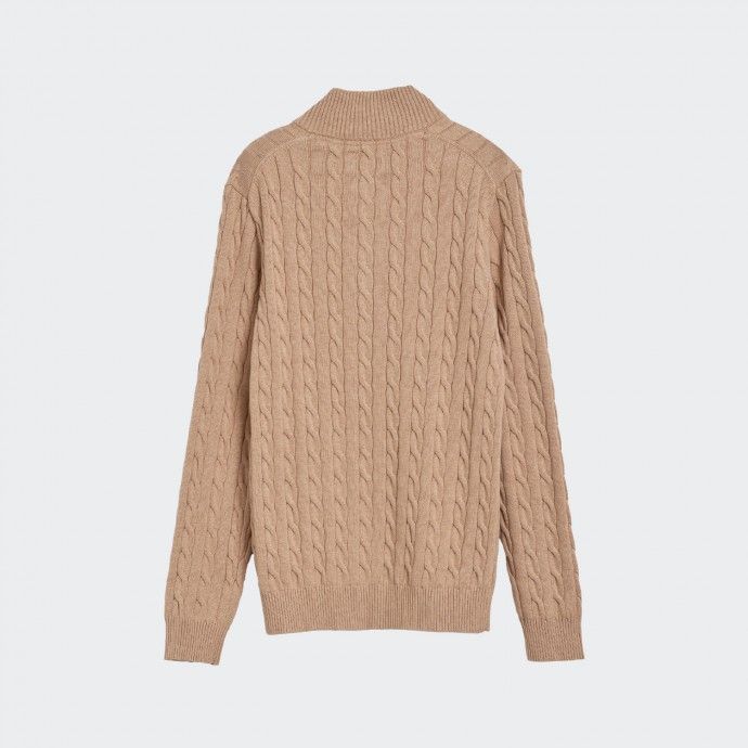 Gant Half-Zip Cotton Knit Sweater