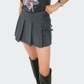 Skirt in mixed gray Only ONLMelanie