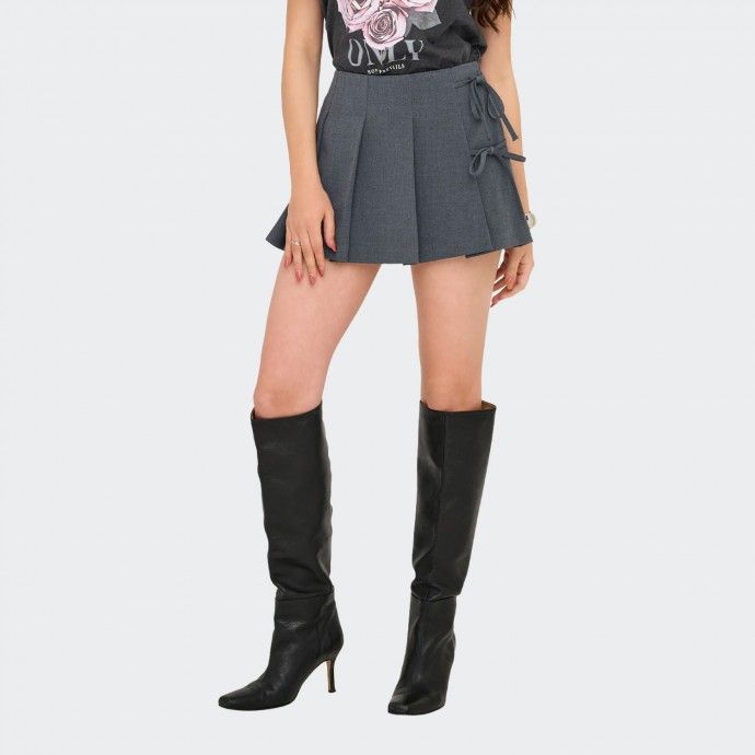 Skirt in mixed gray Only ONLMelanie