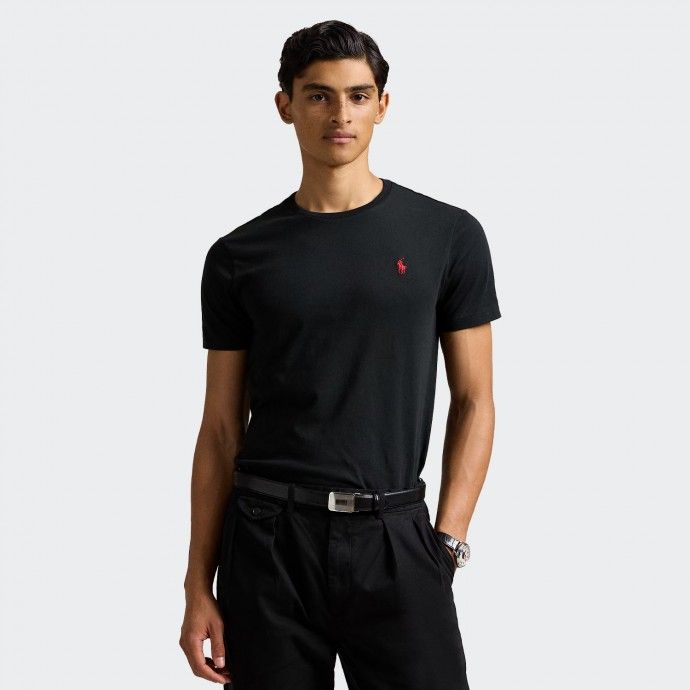 T-shirt Custom Slim Fit en Jersey de Coton Polo Ralph Lauren