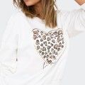 Only Tammie Front Print Sweatshirt