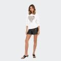 Only Tammie Front Print Sweatshirt