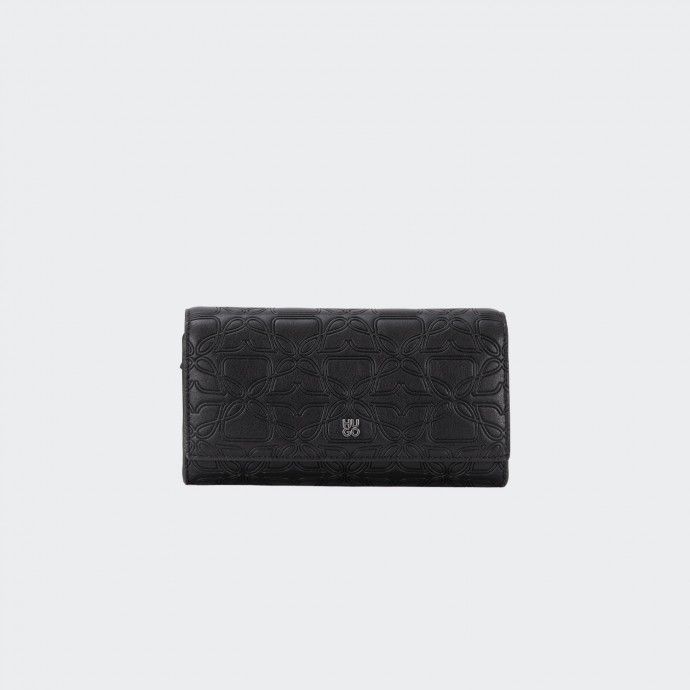 Sac bandoulire monogramme en relief Hugo