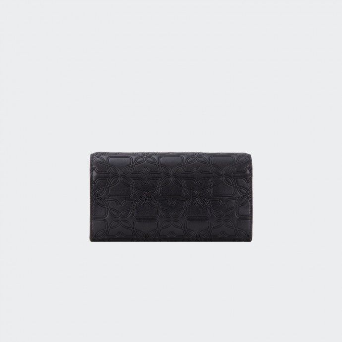 Bolso bandolera con monograma en relieve de Hugo