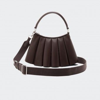 Lacoste Small Runway Lenglen Leather Bag