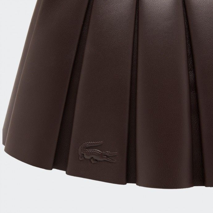 Mala de Pele Lacoste Small Runway Lenglen Leather