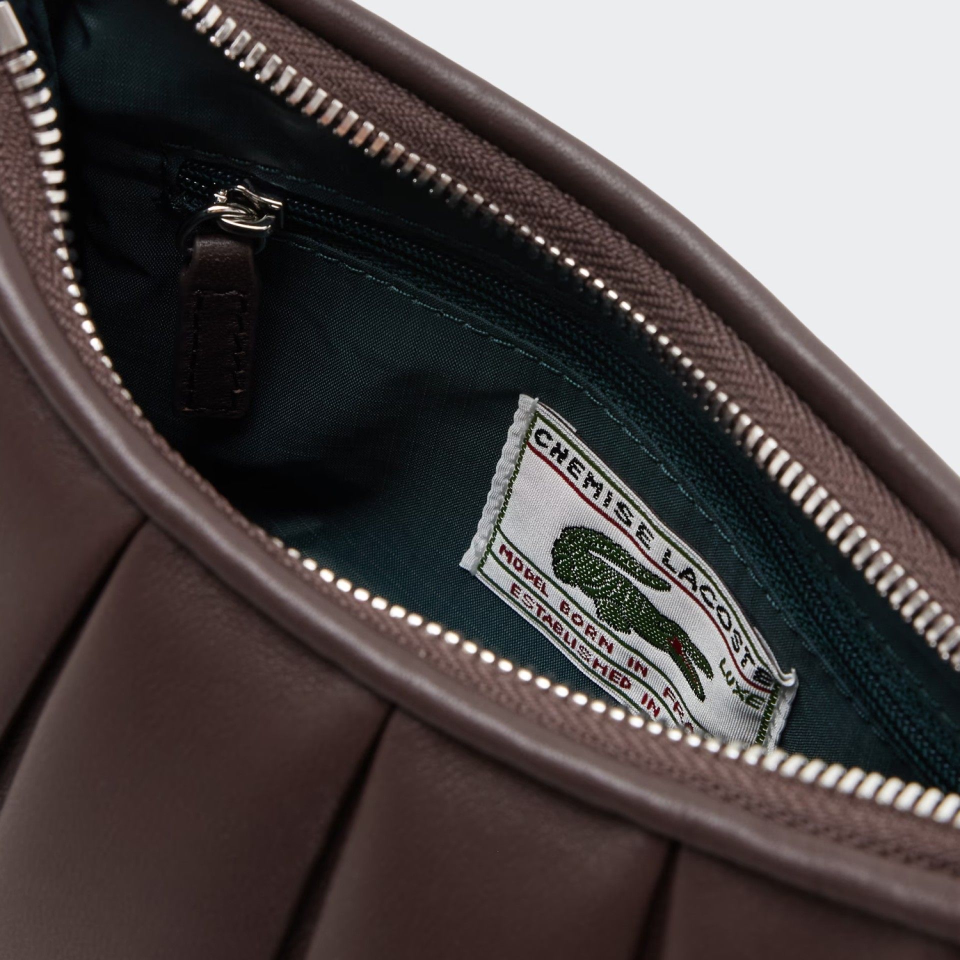 Petit sac en cuir Runway Lenglen de Lacoste