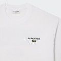 T-shirt Loose fit com estampa nas costas Lacoste