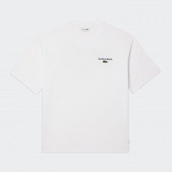 T-shirt ample avec imprim Lacoste au dos