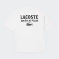 T-shirt Loose fit com estampa nas costas Lacoste