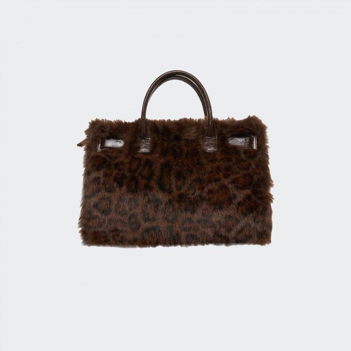 Bolso bandolera Rue Madam Leopard Fur