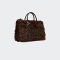 Bolso bandolera Rue Madam Leopard Fur